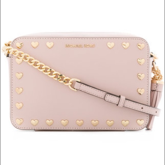 michael kors ginny studded crossbody